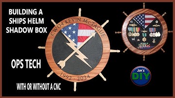 DIY Ships Helm Shadow Box (Jon
