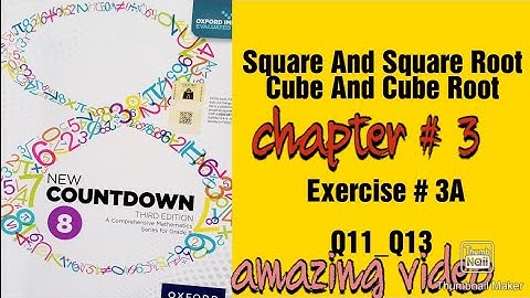 oxford new countdown book 8 third edition || chapter 3 || Exercise 3A ||  Q11_Q13 solved
