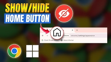 How to Show or Hide Home Button in Google Chrome on Windows