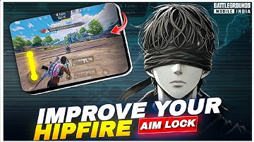 🔱HIPFIRE AIM LOCK SECRET 2025 | No Recoil Close Range Guide | BGMI Training Tips ✅