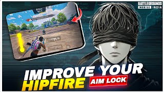 🔱HIPFIRE AIM LOCK SECRET 2025 | No Recoil Close Range Guide | BGMI Training Tips ✅