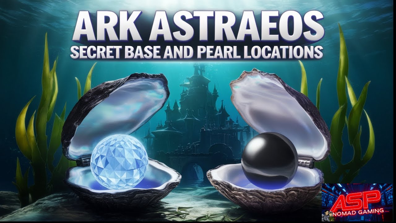 Ark Astraeos Secret Ocean Base & Pearl Locations - YouTube