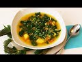 С Вербным Воскресеньем! Прогулка по лесу!  Вкусный и полезный зелёный  суп из крапивы  с яйцом.