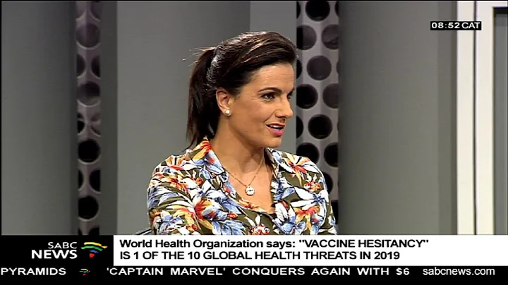 World Health Organization says: "Vaccine Hesitancy"  is 1 of the 10 global health threats in 2019