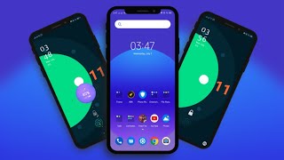 Android 11 Original Theme For Oppo And Realme With Fingerprint And Changing Animation