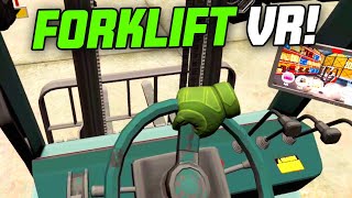 Реалистичный VR-симулятор вождения вилочного погрузчика для Quest 2 screenshot 4