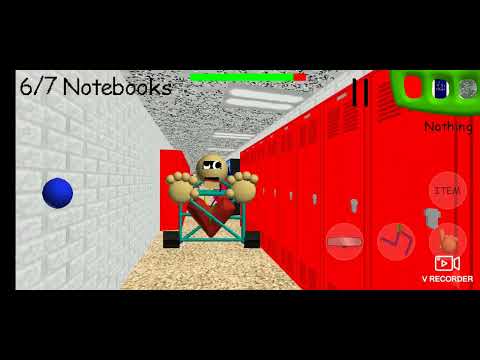 jugando baldi s bássic