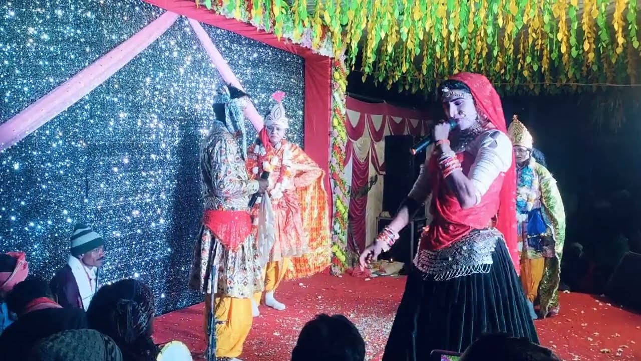 रामदेवजी महाराज कथा का अनोखा दृश्य // बाबा रामदेव जी कथा मंडली सेमलिया वालों के द्वारा