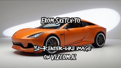 From Sketch to 3D: Car Design Timelapse Using Vizcom.ai