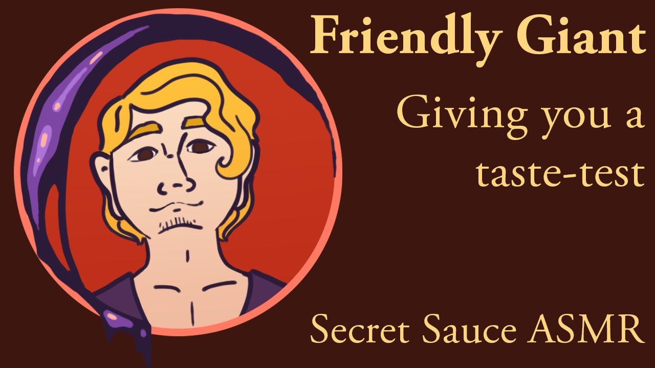 [ASMR] [M4A] Friendly Giant Taste-tests You