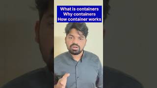 What is containers in Telugu | #container |#docker |#aws |#devops |#clouds |#cloudcomputing