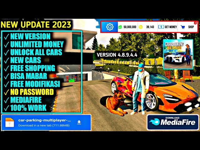 Car Parking Multiplayer Mod APK 4.8.9.4.4 (Menu, Money, Unlocked)