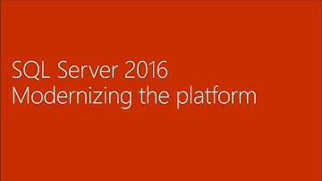 Microsoft Ignite 2016 Achieve developer productivity with SQL Server 2016 and Azure SQL Database