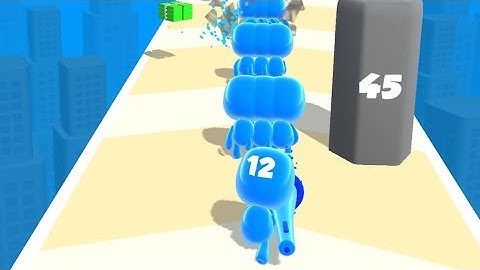 Blob Shooter 3D - All Levels Gameplay Android, iOS