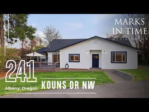 241 Kouns Dr, Albany, OR home video tour