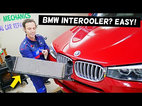BMW Intercooler Replacement Removal BMW N55 F10 F30 F25 F26 X5 X6 F15 E70 XDRIVE