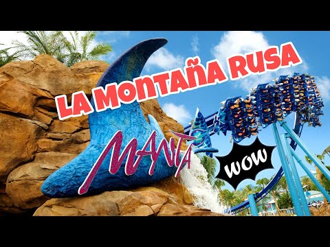 Video: Manta - Reseña de la montaña rusa voladora de SeaWorld Orlando