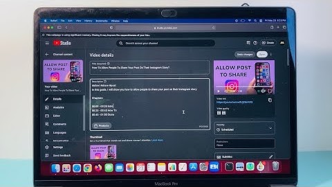 How To Add Chapters To YouTube Video?
