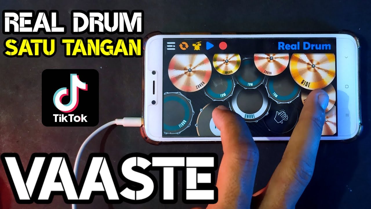Dj Tik Tok Viral Vaaste Real Drum Satu Tangan Cover Dj Vaaste Real
