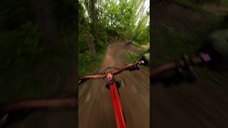 smooth berms at Mountain Creek Bike Park #bikepark #mtb #downhillmtb #rockshox