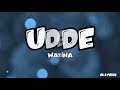 Udede Wadaima Official Lyrics Video 