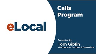 In this video we’ll go over everything you need to know for your eLocal calls program from sorting through your call history, listening to call recordings, requesting credits for invalid calls, and more.