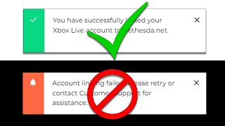 'Account Linking Failed' - Bethesda.net Error FIX