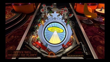 A bittersweet revenge attack on Mars achievement: Bally Attack from Mars(Pinball FX3 Classic Arcade)