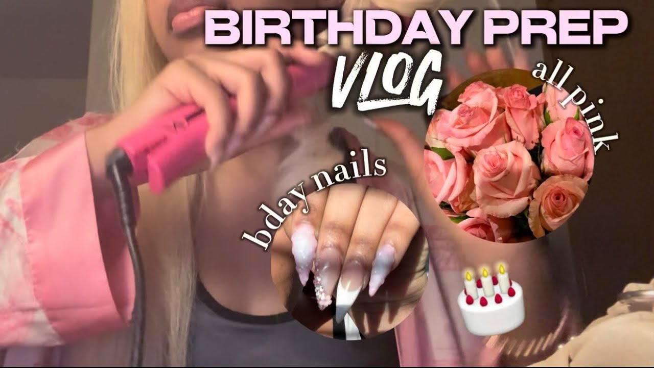 BIRTHDAY PREP VLOG 