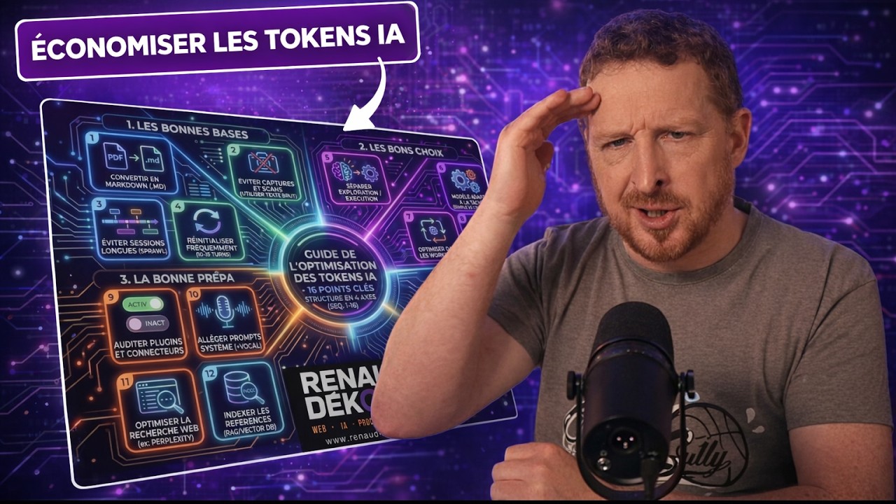 Les 16 commandements pour économiser des tokens et rendre l'IA plus performante