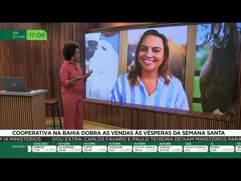 Cooperativa na Bahia dobra as vendas às vésperas da Semana Santa