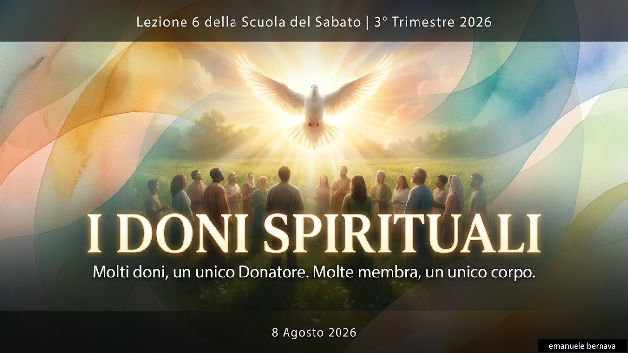 SDS 8/8/2026 - La lezione in video in 8 minuti - I Doni Spirituali | Emanuele Bernava