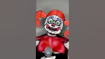 Join us for a bite 🎤🎪 #CircusBabyMakeup #FiveNightsatFreddys #FNAFMakeup #IllusionMakeup #SFX