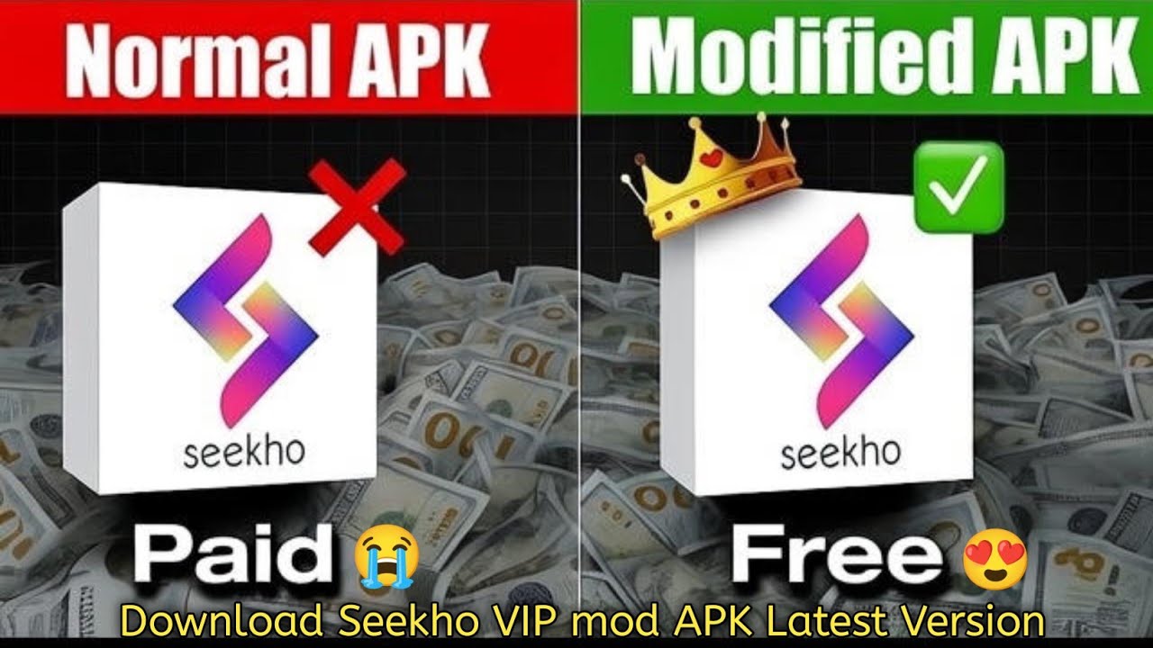Seekho Mod Apk। Premium Unlock। Vip Features Free। Seekho Premium 2025