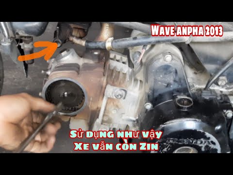 Sử dụng Wave anpha 2013 không thương tiếc vẫn còn Zin/ Honda wave alpha ...