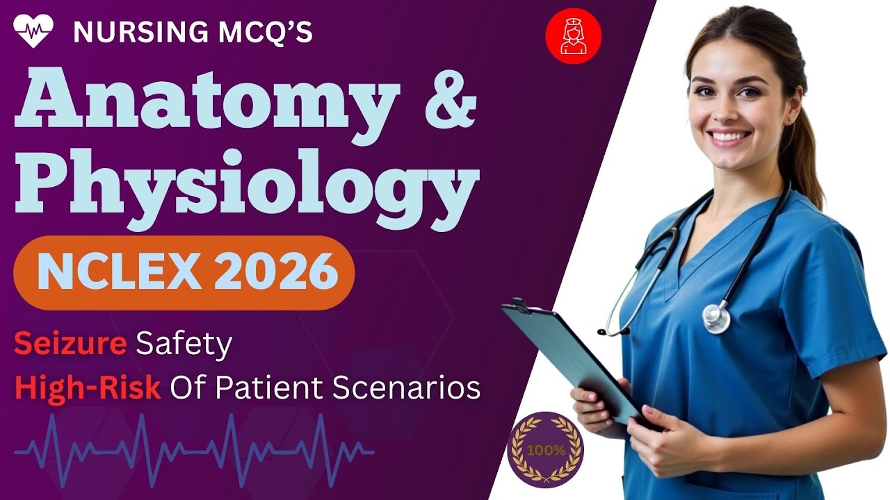 Anatomy and Physiology Mastery: 40 Detailed NCLEX-Style Questions for Nursing Students