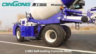 3.5M3 Self loading Concrete Mixer for sale