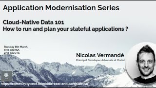 Cloud-Native Data 101:  How to run and plan your stateful applications ?