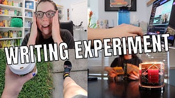 SAYING NO TO WORD COUNTS // a one-day writing experiment!