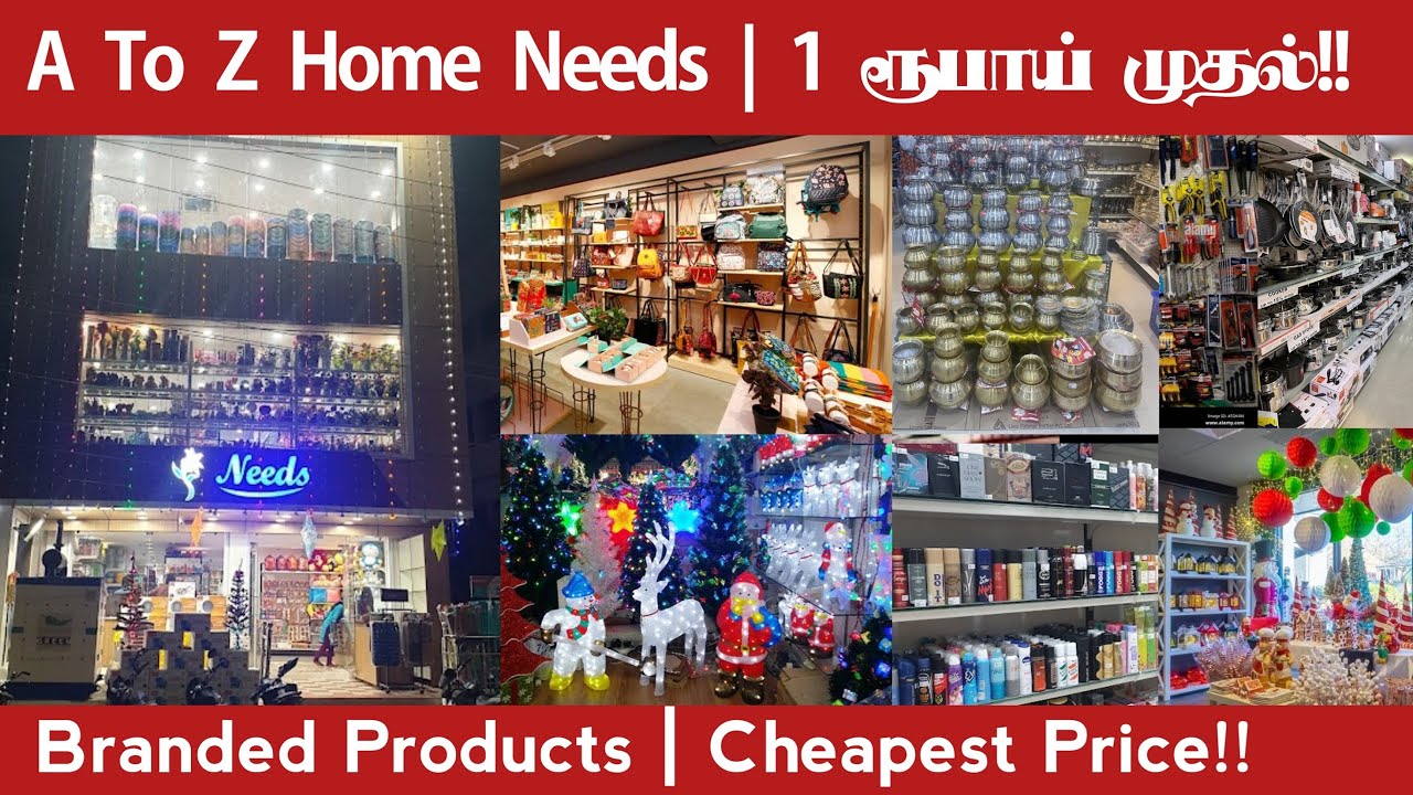 Needs Cheapest Wholesale Super Market Best Shopping in Nanganallur
