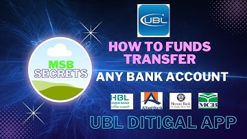 how to transfer funds to other bank through UBL digital app