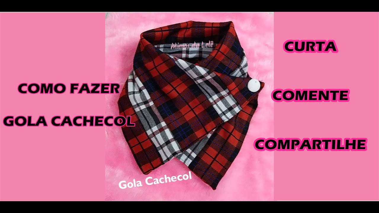 COMO FAZER GOLA CACHECOL OTIMA PARA INVERNO COM RETALHOS CÓMO HACER UN CUELLO DE BUFANDA CON PARCHES