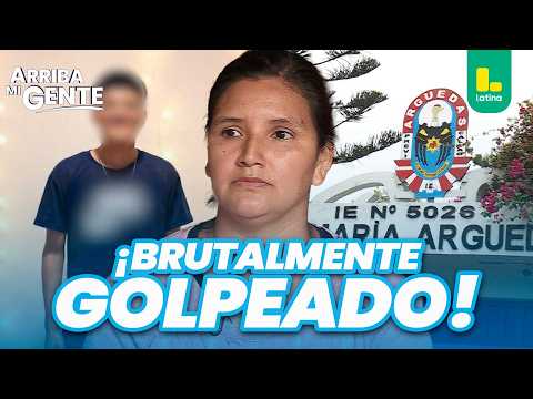 Teenager brutally attacked at his school in Callao! | Arriba Mi Gente