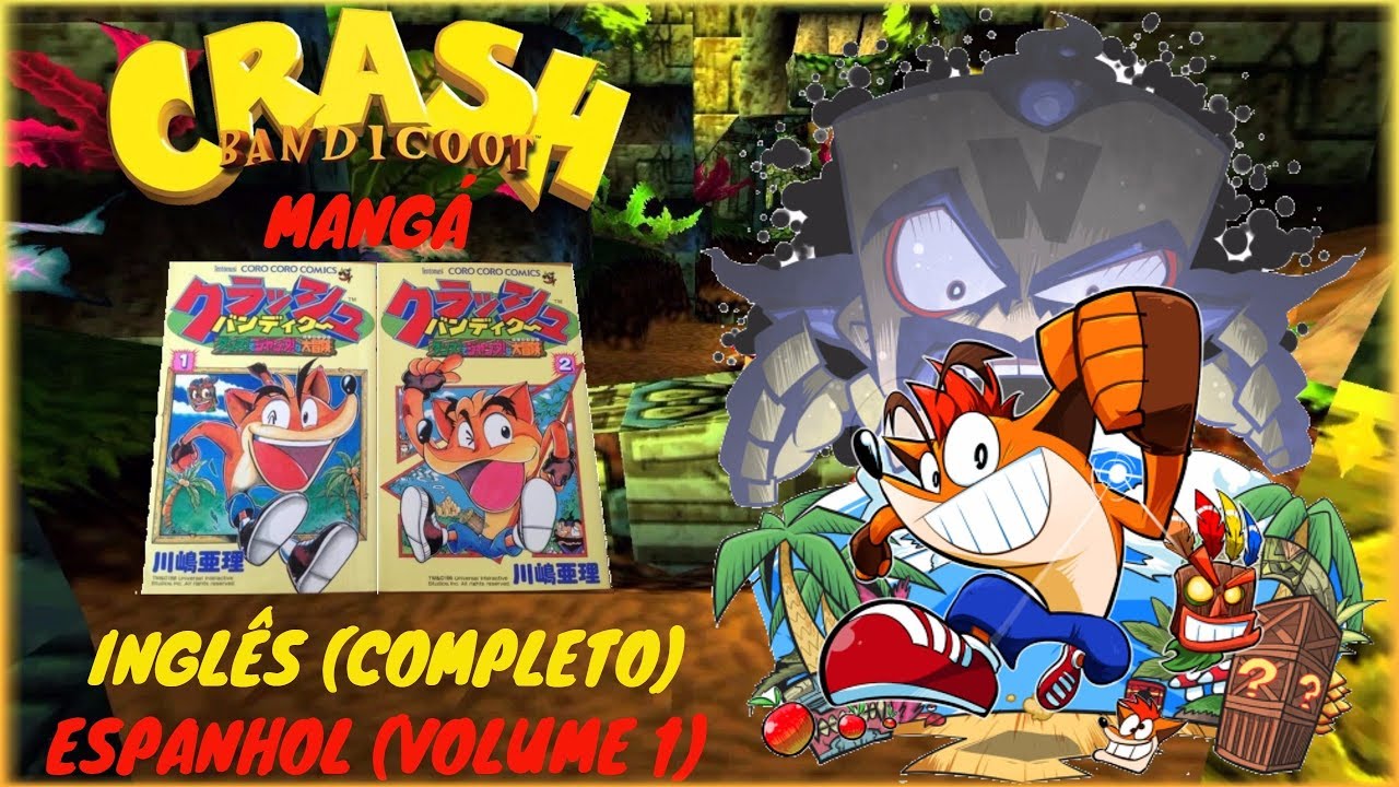 Crash Bandicoot Mangá (Download) ING e ESP (Volume 1