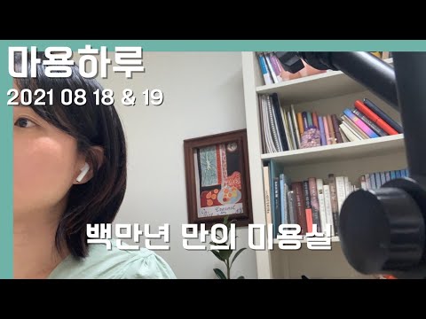 [백수로그] 드디어 염색 머리 모두 퇴출, 책 도착, 기본 공부