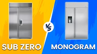 Sub-Zero vs Monogram Refrigerators - Which Brand Is Right For You? (Learn The Differences!)