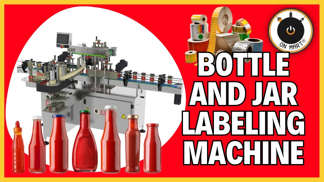 Jars and bottles Automatic Single-side Labeling Machine