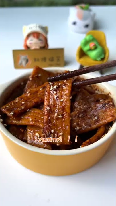 Download lagu 【Chef Cat ChangAn】Spicy Strip is Popular in China. You Can Try！ #EasySnack #CatCookingASMR #Shorts