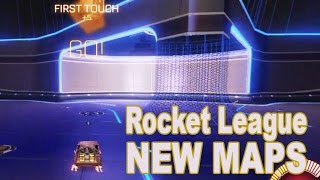 Rocket League v1.11 Exploring all New Rocket Labs Maps - UNDERPASS, UTOPIA RETRO, DOUBLE GOAL