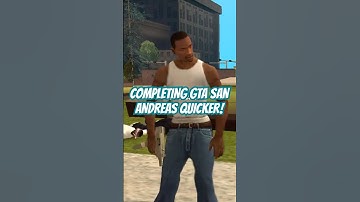 How To Complete GTA San Andreas Quicker!  #gta #gtasamodspc #gtamods #gtasanandreas